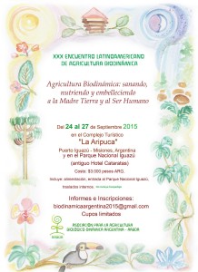 Afiche 30 Encuentro Latinoamericano de ABD-Iguazu Arg